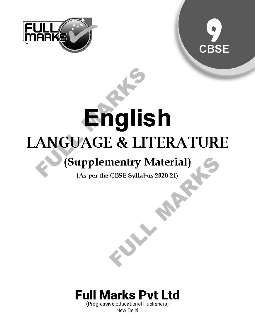 English Language & Literature (Supplementary Material) Class 9
